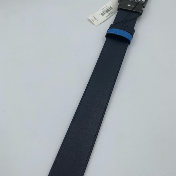 Coach Men's Blue Belt - Picture 6 of 8